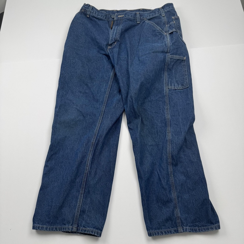 Carhartt FR Jeans Mens 38x30 (36x29) Flame Resistant Workwear 2112 CA